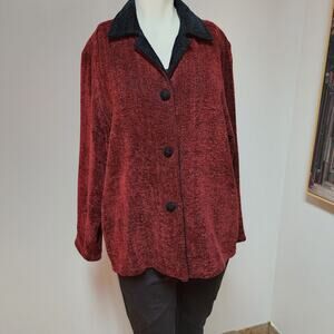 Handwoven Jacket size Large Dahlia Popovits